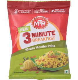 MTR Khatta Meetha Poha - 3 Minute Breakfast  Pouch  60 grams